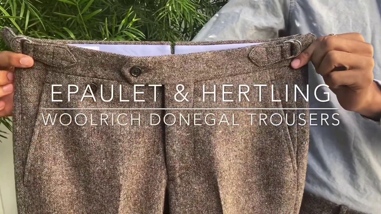 Брюки Hertling из твида Woolrich Donegal