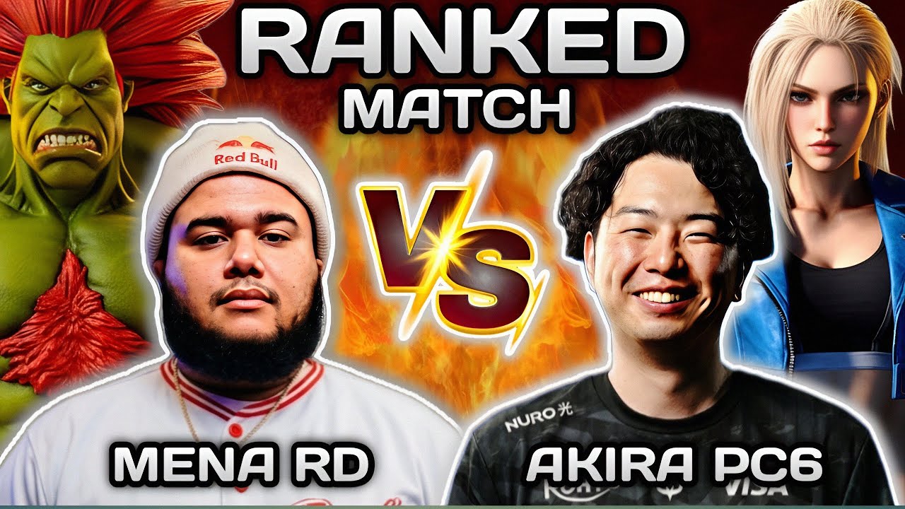 SF6 ▰ Mena RD ( Blanka, Zangief ) VS Akira  ( Cammy )