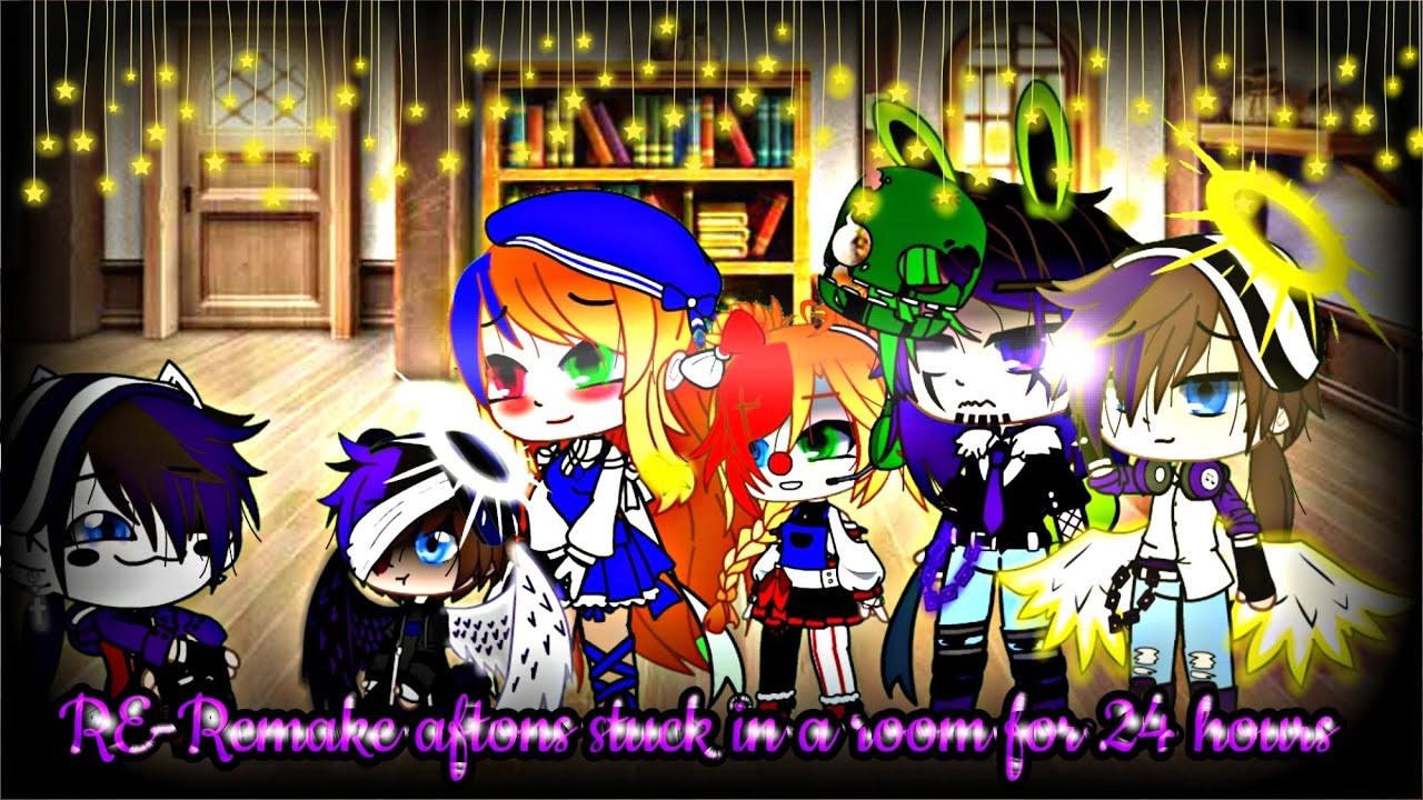 {RE-REMAKE} Aftons Stuck in a room for 24 Hours by (~sapphire_afton~)