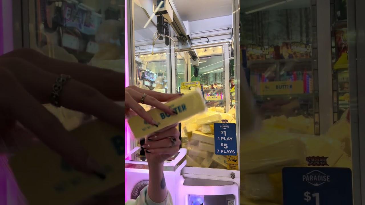 Butter squishy!! #arcade #minigolf #familyfun #graysharbor #oceanshores #hoquiam #fyp