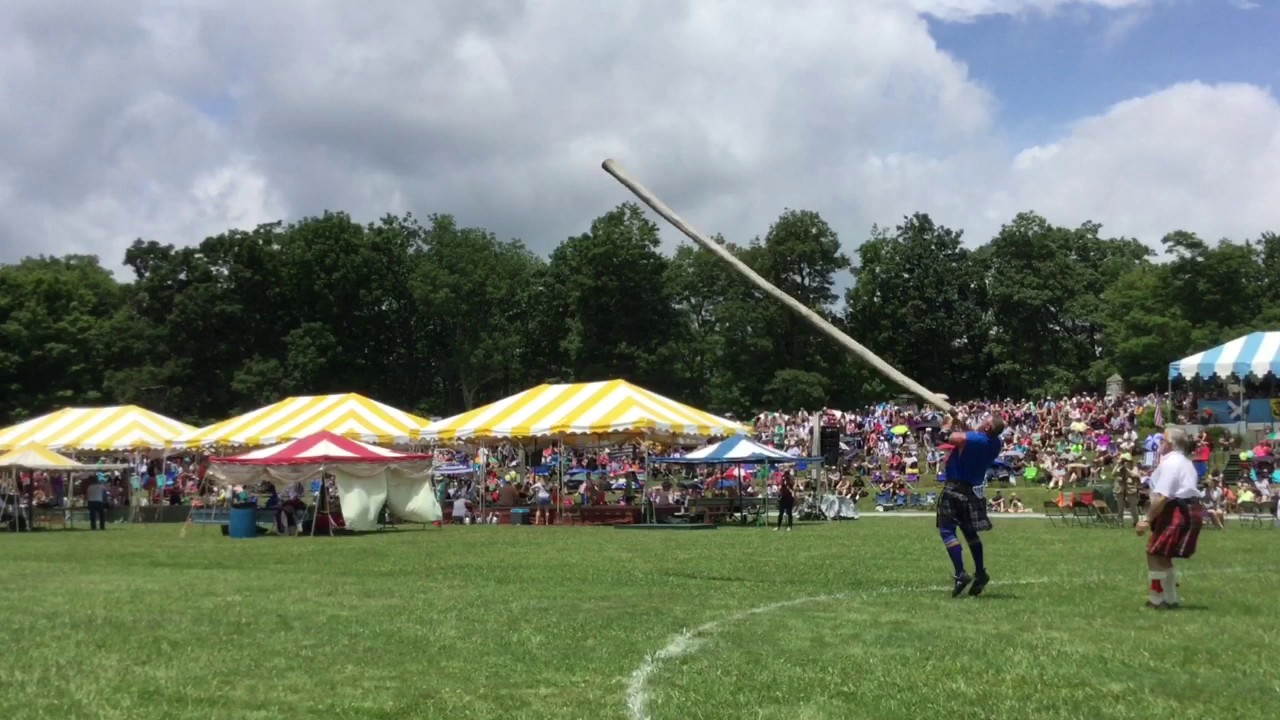 2017 Grandfather Mountain Highland Games                       Caber Toss
