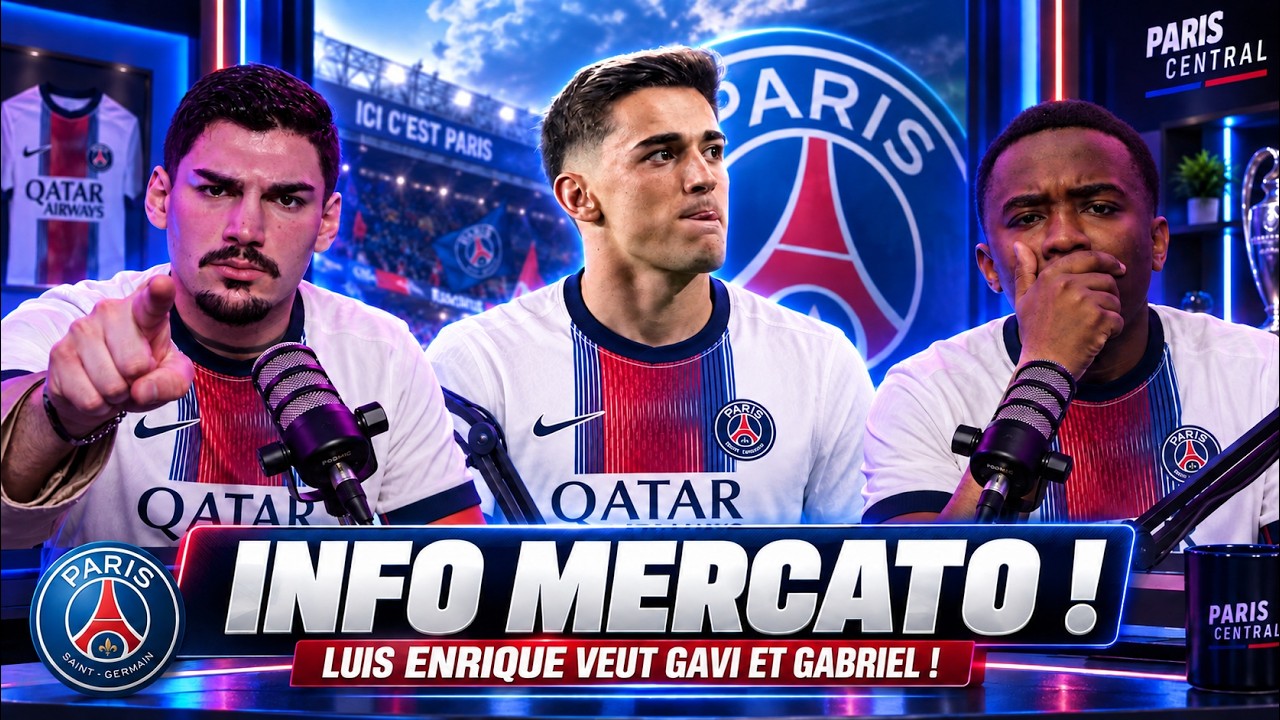 Mercato PSG : Gavi et JJ Gabriel cibl&eacute;s par Paris ?