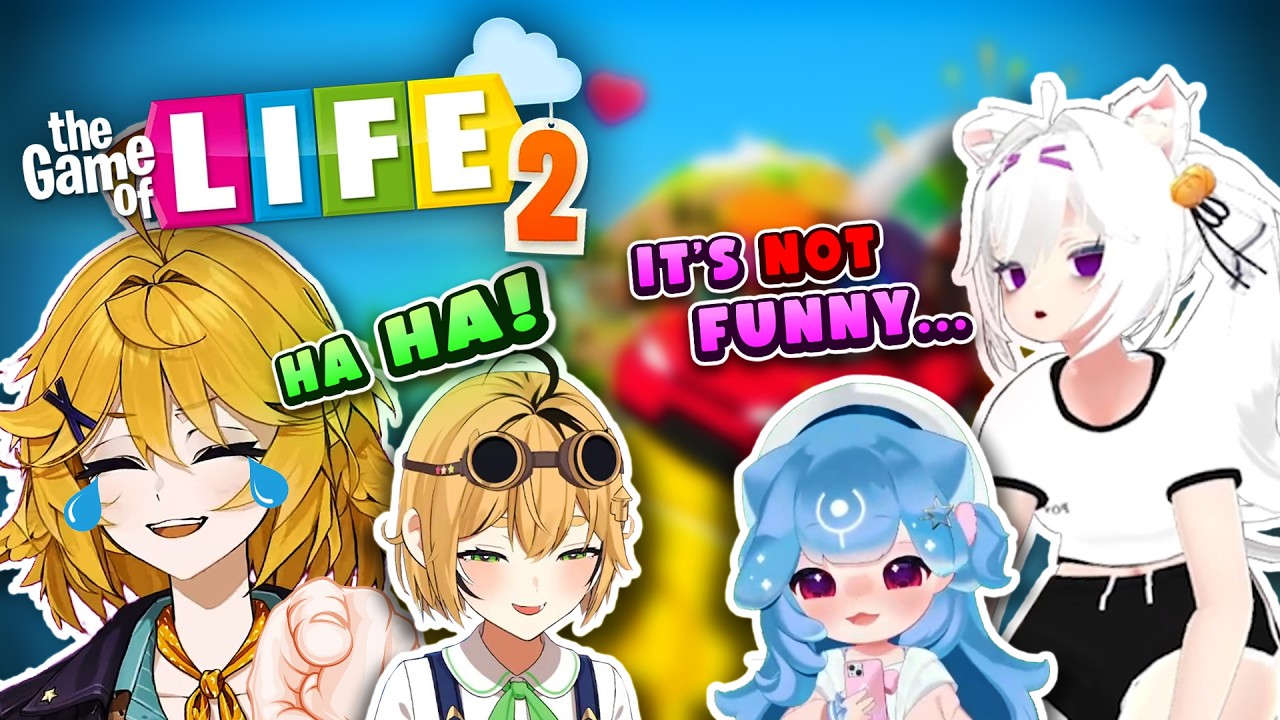 【MULTI POV】CAN VTUBERS WIN AT LIFE?【The Game of Life 2】