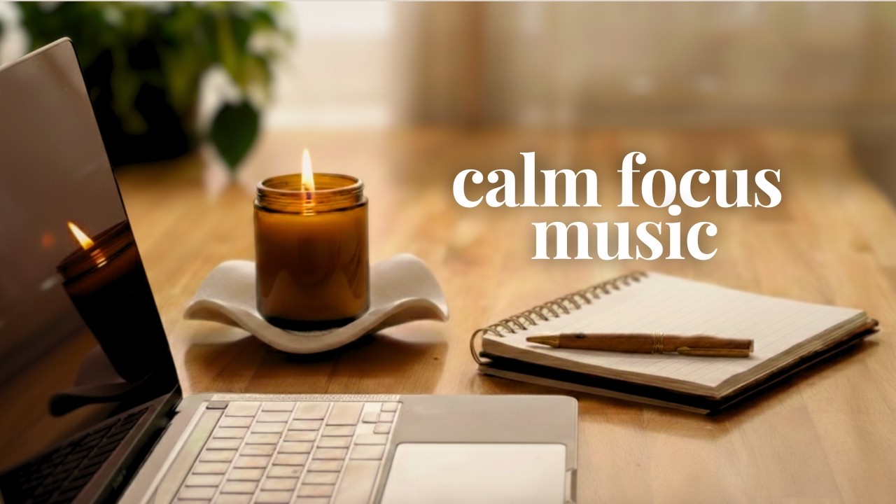 Soft neoclassical piano for focus and study