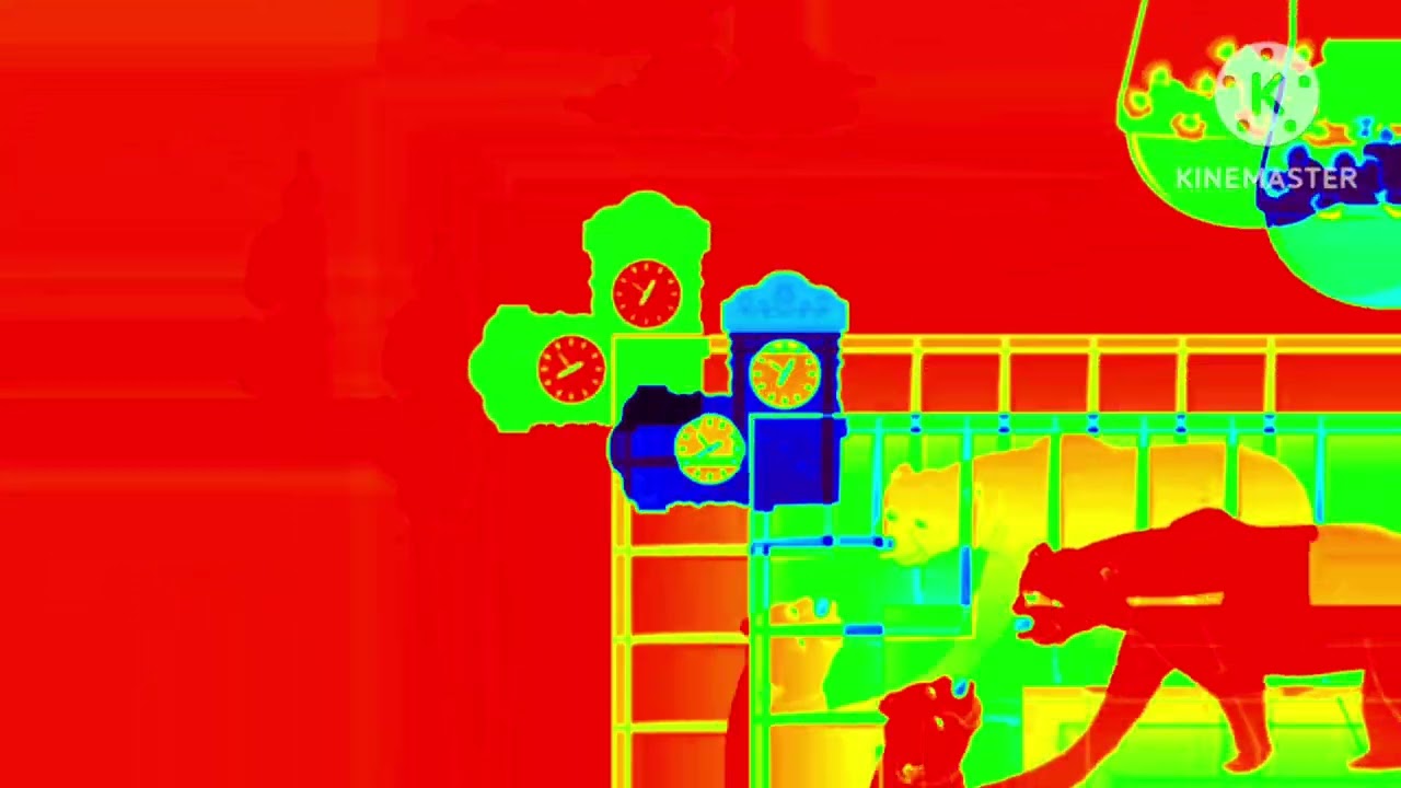 THE BEAR RAN UP THE CLOCK HICKORY DICKORY DOCK + EFFECTS 