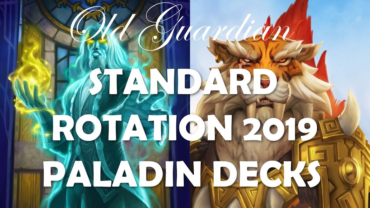 Hearthstone Standard rotation 2019 - Paladin decks, cards, and archetypes