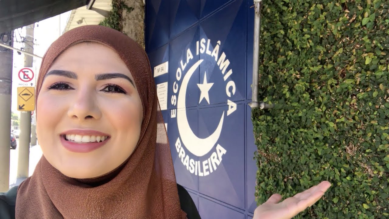 TOUR PELA ESCOLA ONDE ESTUDEI! Escola Islâmica Brasileira!