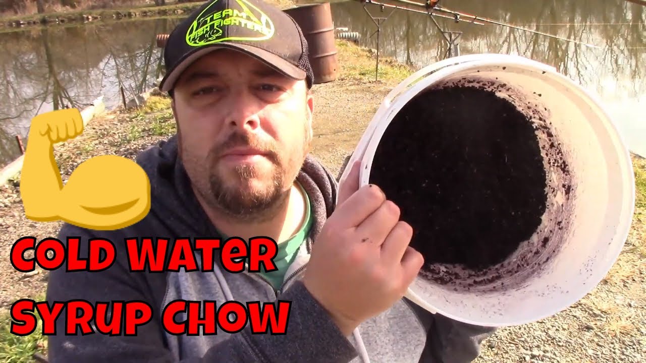 Cold water syrup chow pack bait carp fishing Hi-Way Springs