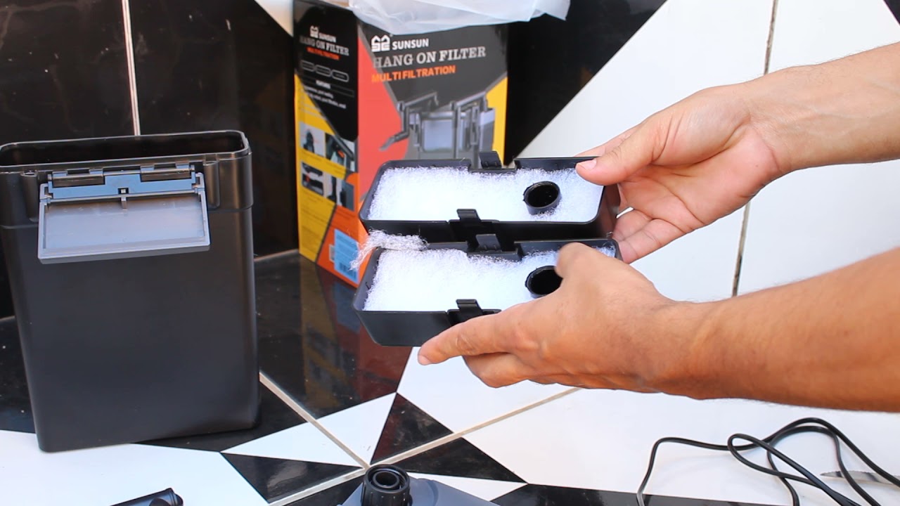 Unboxing Canister Hang-on SUNSUN HBL 803