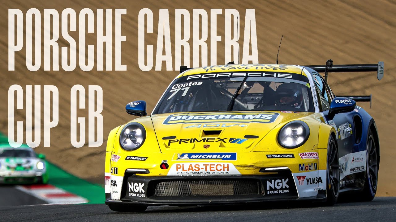 Porsche Carrera Cup GB | Brands Hatch GP Circuit | Race 2 Highlights 