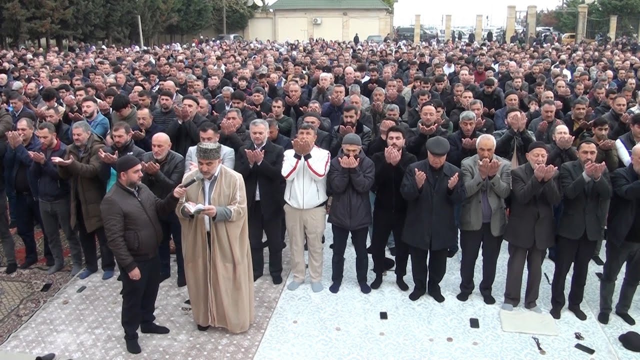 RAMAZAN BAYRAMI NAMAZI. SUMQAYIT CÜMƏ MƏSCİDİ. 10.04.2024