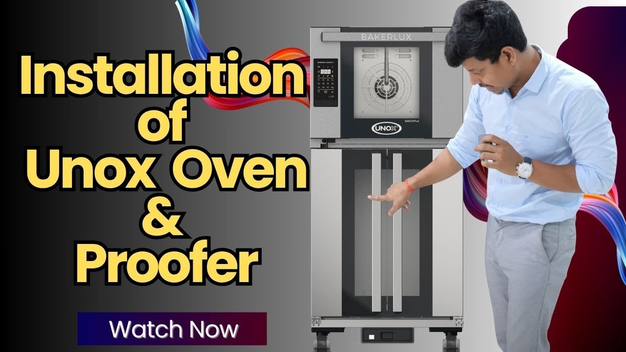 Unox Oven XEFR-04HS-ELDP and its Proofer XEKPT-08HS-C