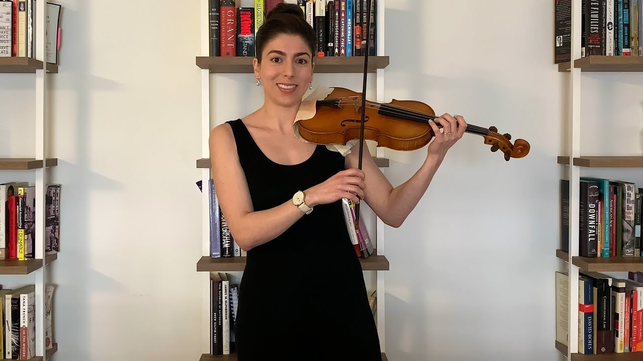 How to play Vivaldi's Spring from the Four Seasons - Alana Youssefian, baroque violin