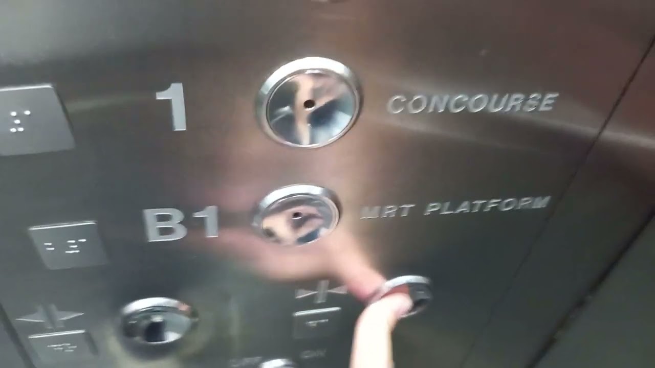 Sengkang MRT/LRT Station, Singapore - Otis Lift (Lift 1)