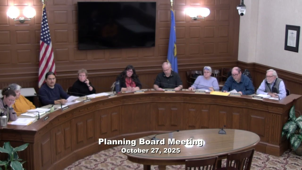 Planning Board Meeting 10/27/2025