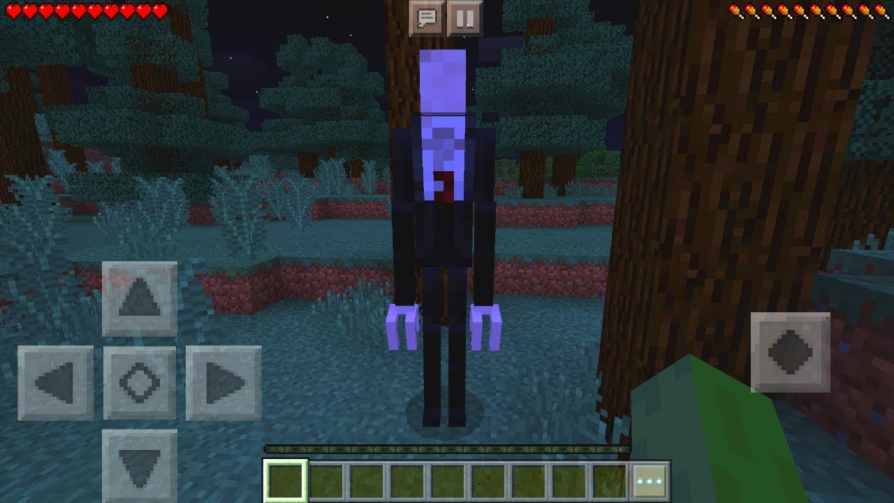 I FOUND Slenderman in Minecraft Pocket Edition