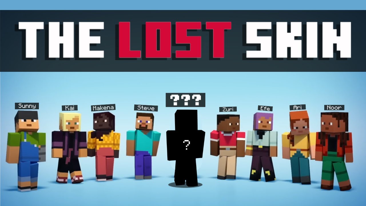 Стандартный скин LOST 10 из Minecraft