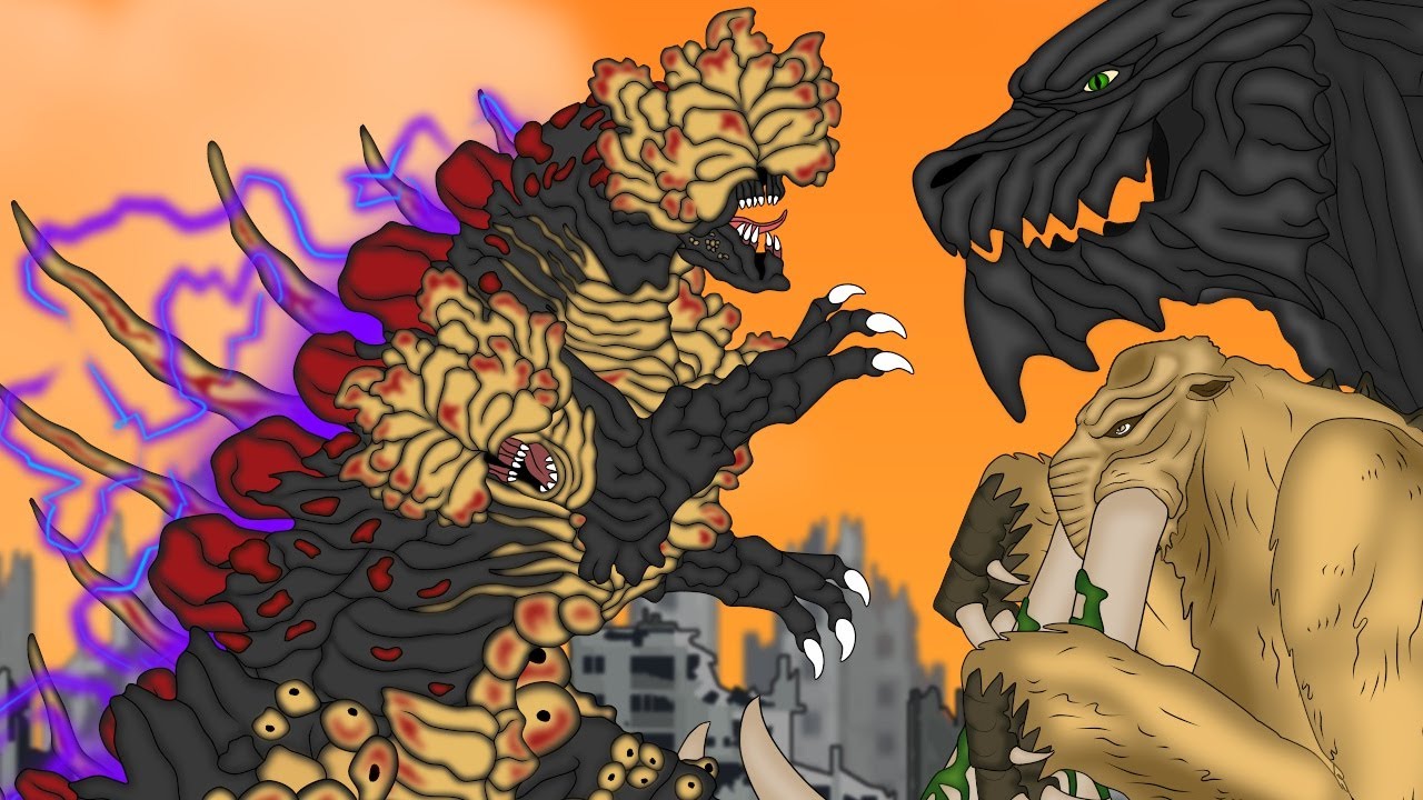 CLICKER ZILLA!!! What if Godzilla got infected???
