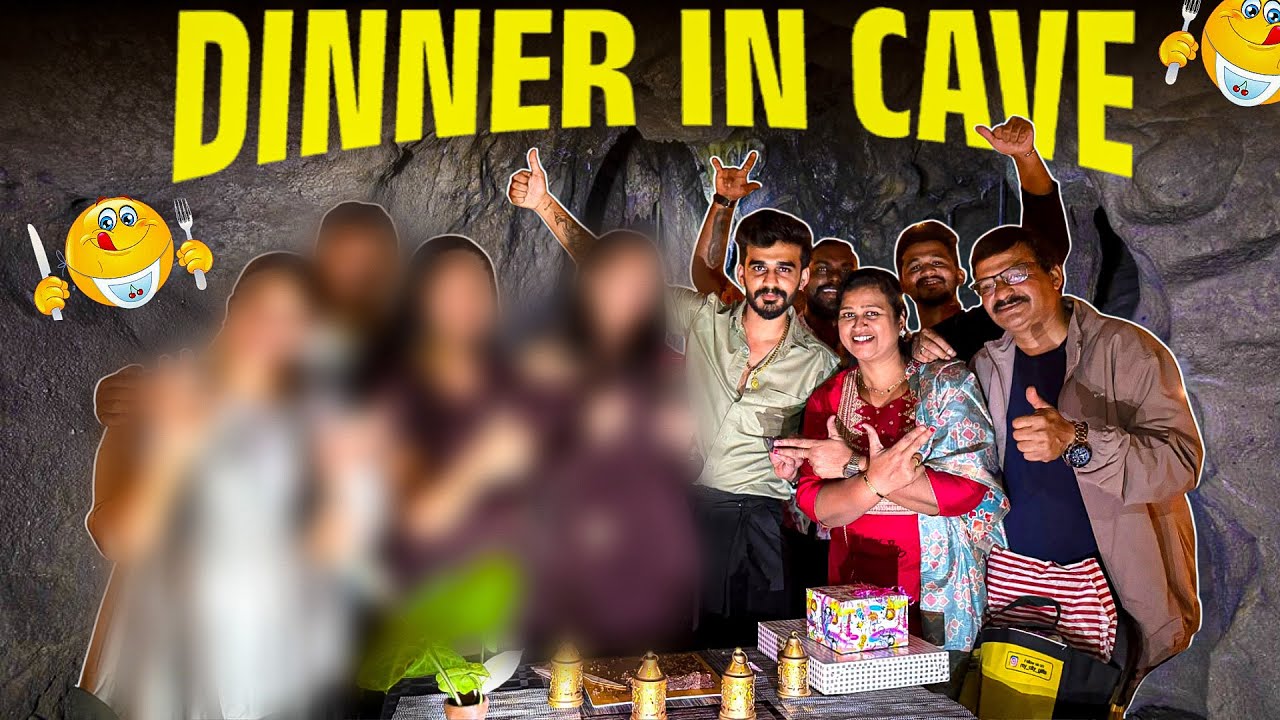Horror Vibe Romantic Dinner 8000years old cave 