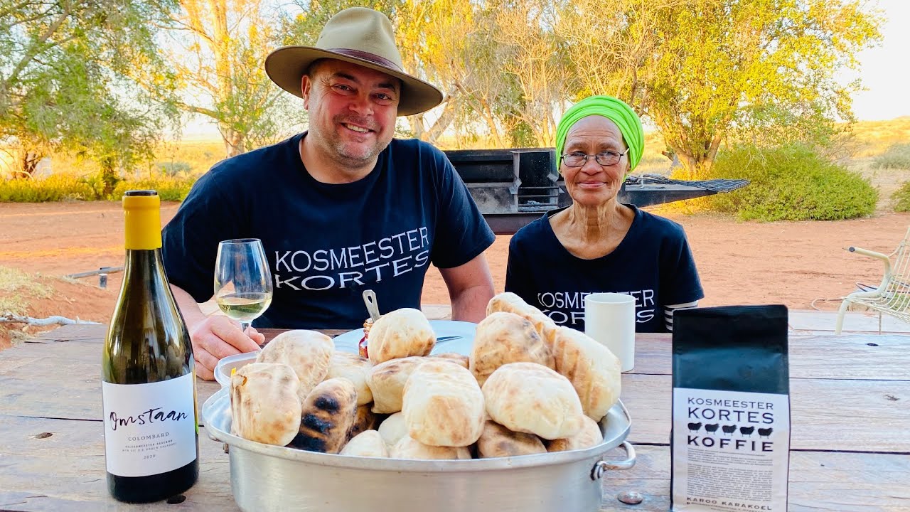 Karoo & Kalahari Cuisine 1 - How to make the best Roosterbrood from scratch - with  subtitles
