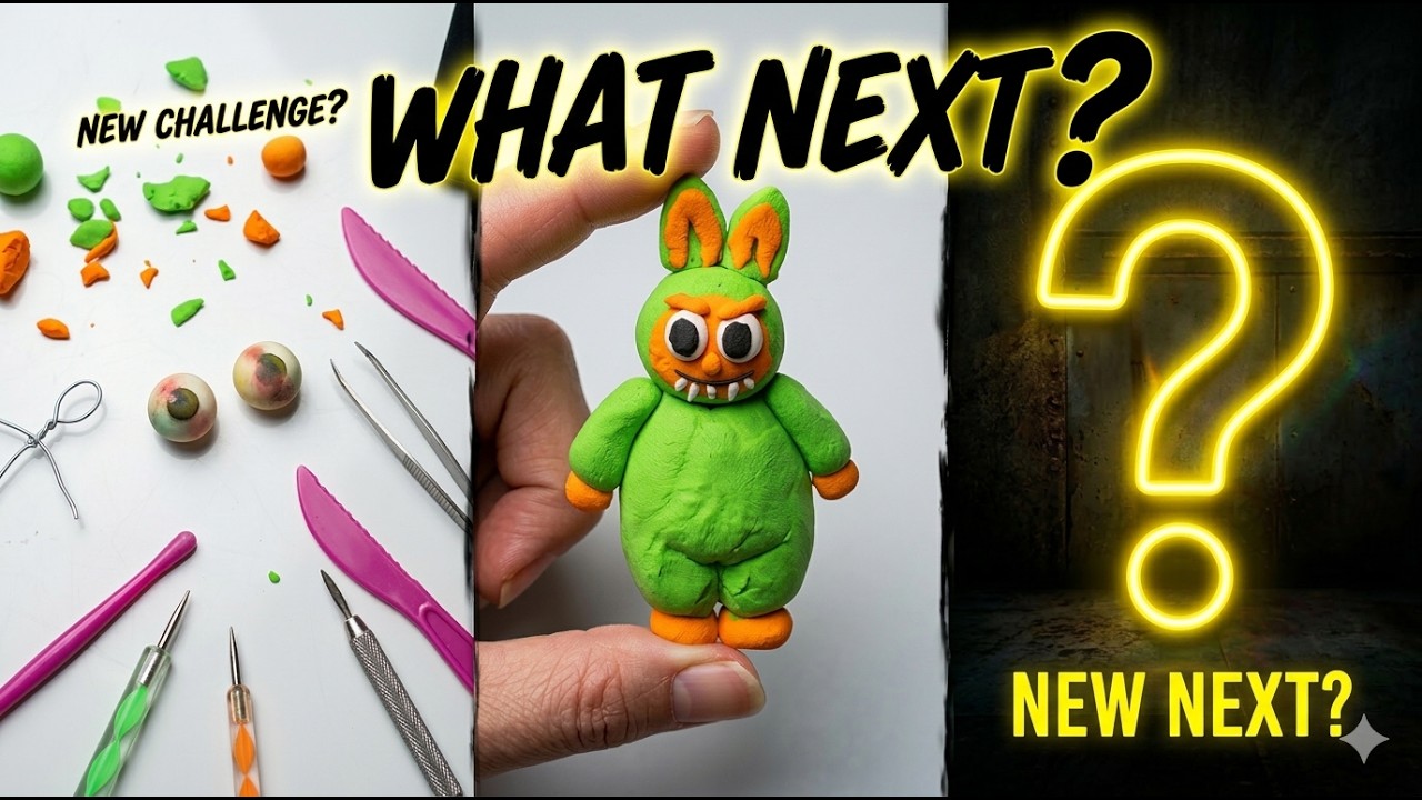 Clay Labubu Transformation Surprise!