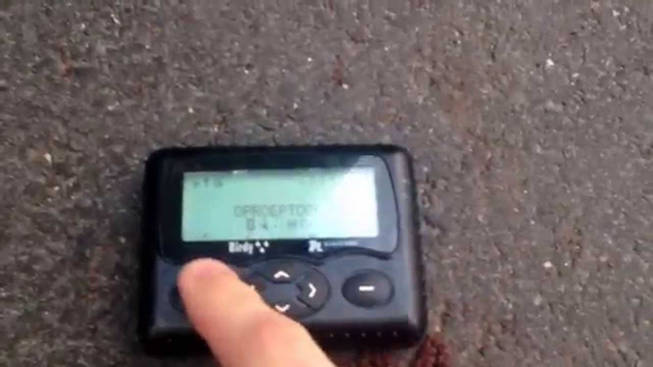 Driving over TPL Birdy WP pager. More information www.firecom.nl