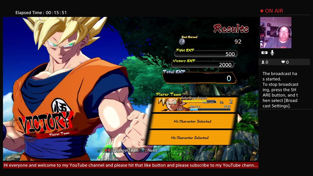 DRAGONBALL FIGHTER Z PS4 PRO PART 1 A NEW ADVENTURE BEGINS