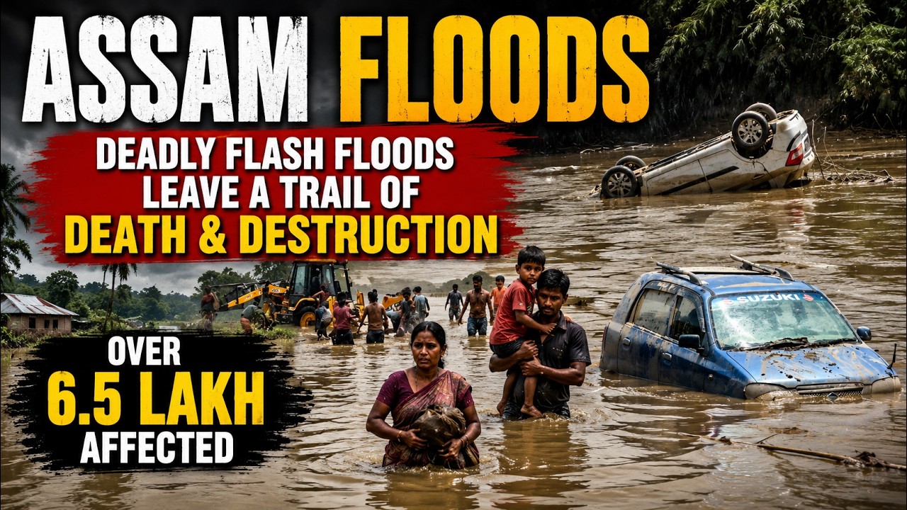 Assam Floods: Deadly Flash Floods Leave A Trail Of Death & Destruction; Over 6.5 Lakh Affected