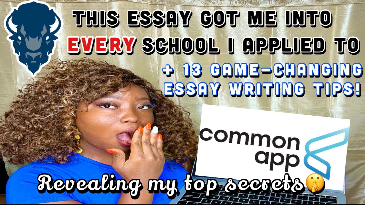 Reading the Essay that Got Me Into Howard University & Every School I Applied to| Essay Writing Tips