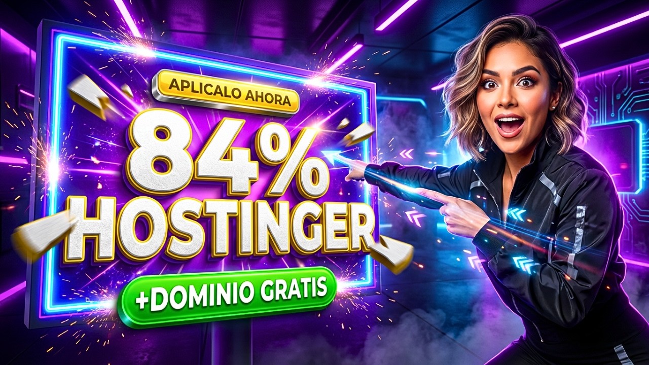 CODIGO PROMOCIONAL HOSTINGER 2026 ACTIVO