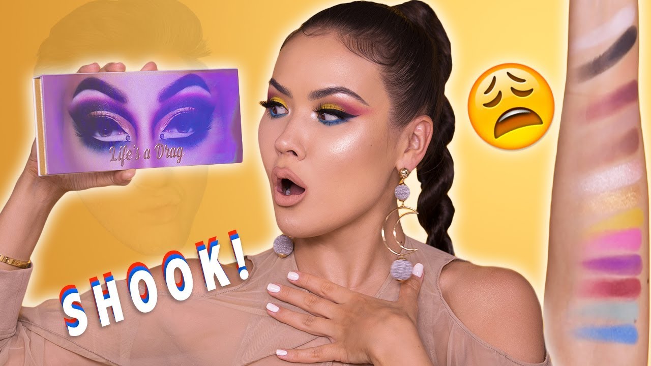LUNAR BEAUTY LIFE'S A DRAG FIRST IMPRESSIONS + MAKEUP TUTORIAL