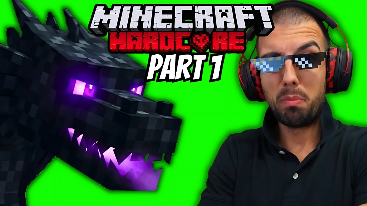 Ace's Hardcore Minecraft Purge 😈 The Ender Dragon Hunt (Part 1) 🐉🩸