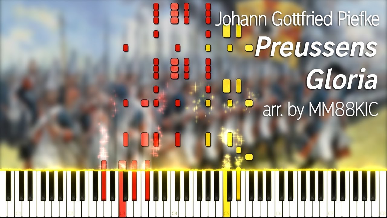 Preussens Gloria (piano arr. by MM88KIC) w/ sheet music