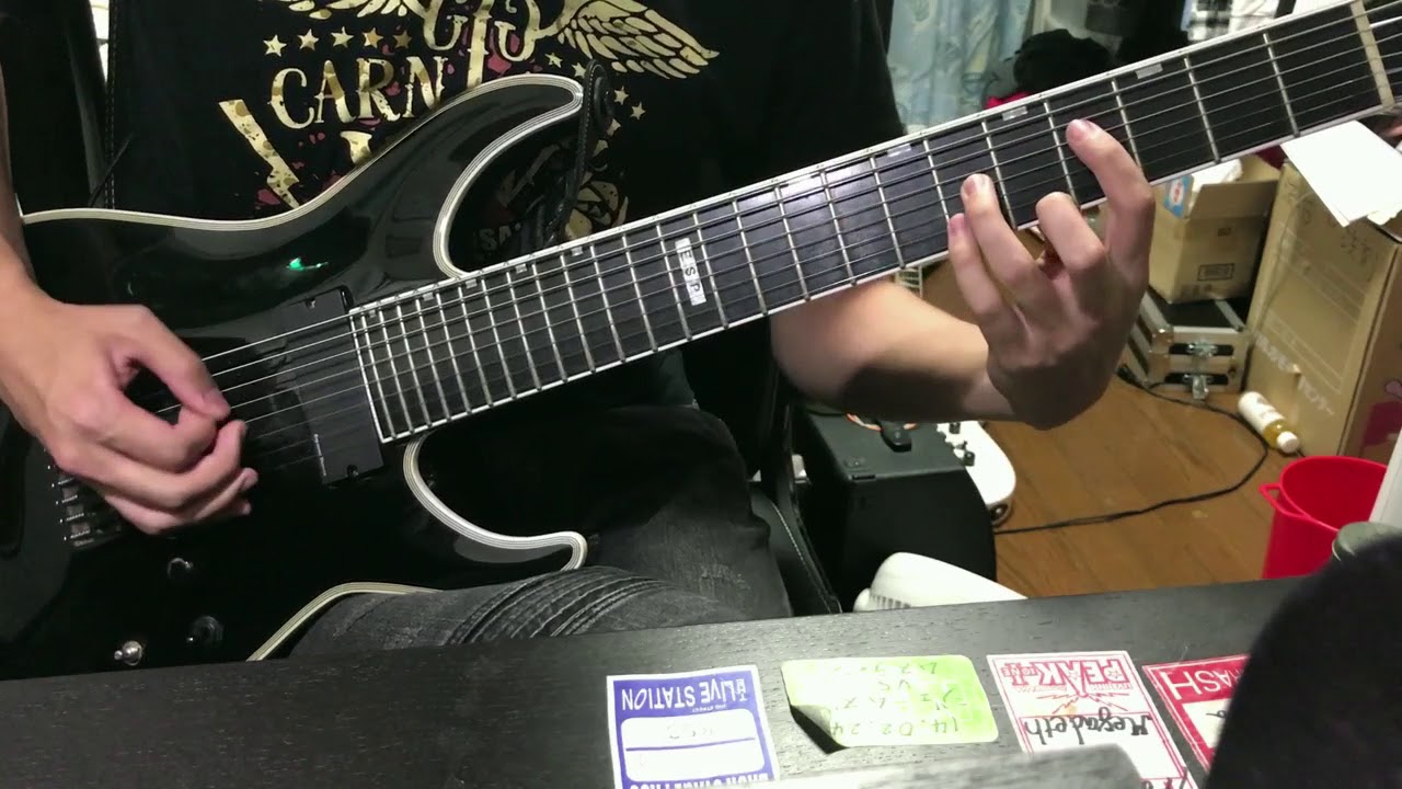 【弾いてみた】Unlucky Morpheus -REBIRTH~断罪は遍く人間の元に- Guitar Cover【あんきも】