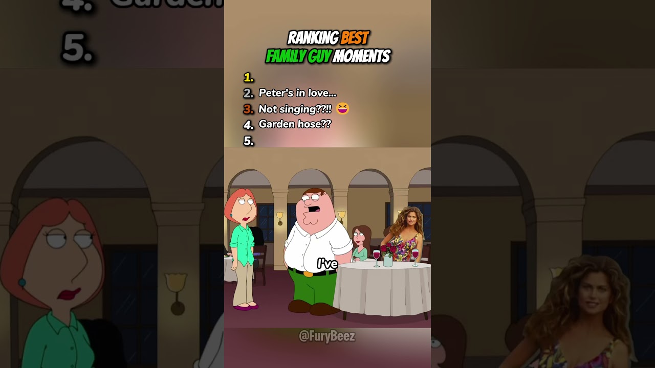 Ranking Best Family Guy Moments