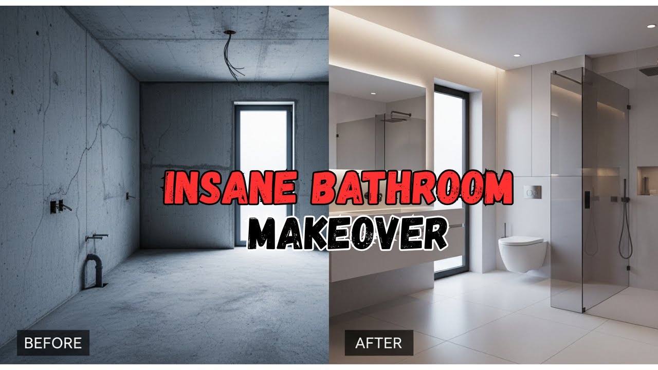 RAW Bathroom to Luxury Spa | Full Timelapse Renovation