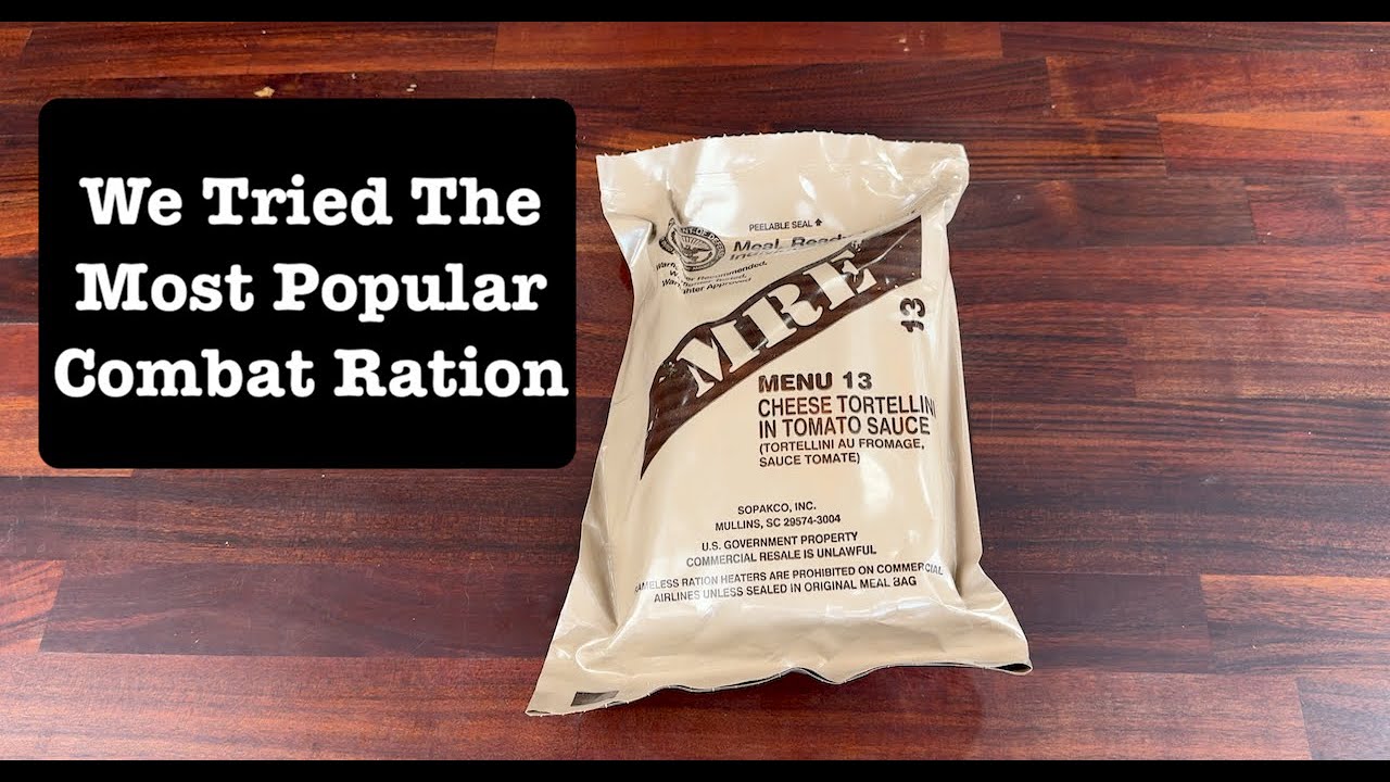 Honest MRE Review: The Great Tasting Go-To Military Ration