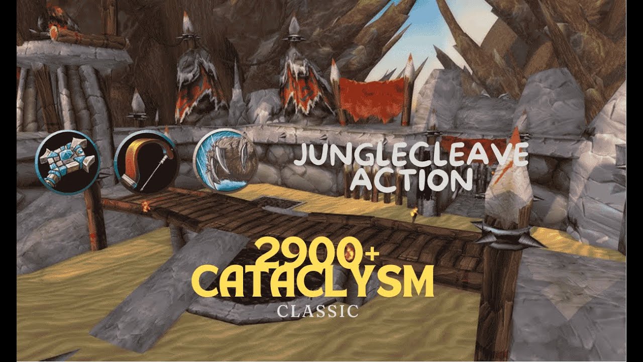 Glad/R1 push in Cataclysm Arena EU | JungleCleave | WoW Cata PVP