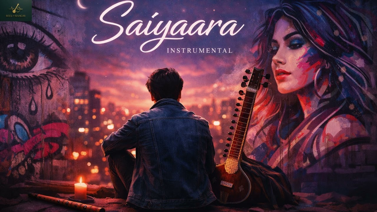 Saiyaara Vibes 💫 | Romantic Bollywood Instrumental (Sitar + Flute) | Deep Bass Love Beat | Soul of