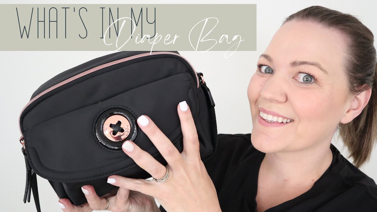WHAT'S IN MY BABY/DIAPER BAG | minimalist diaper bag