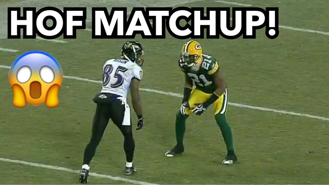 Derrick Mason vs Charles Woodson (2009) WR vs CB