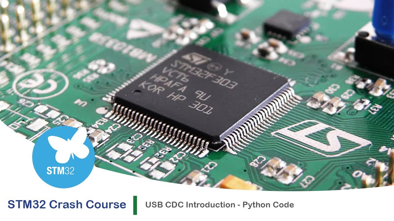 STM32 Crash Course (9) - STM32 USB CDC - Python Code