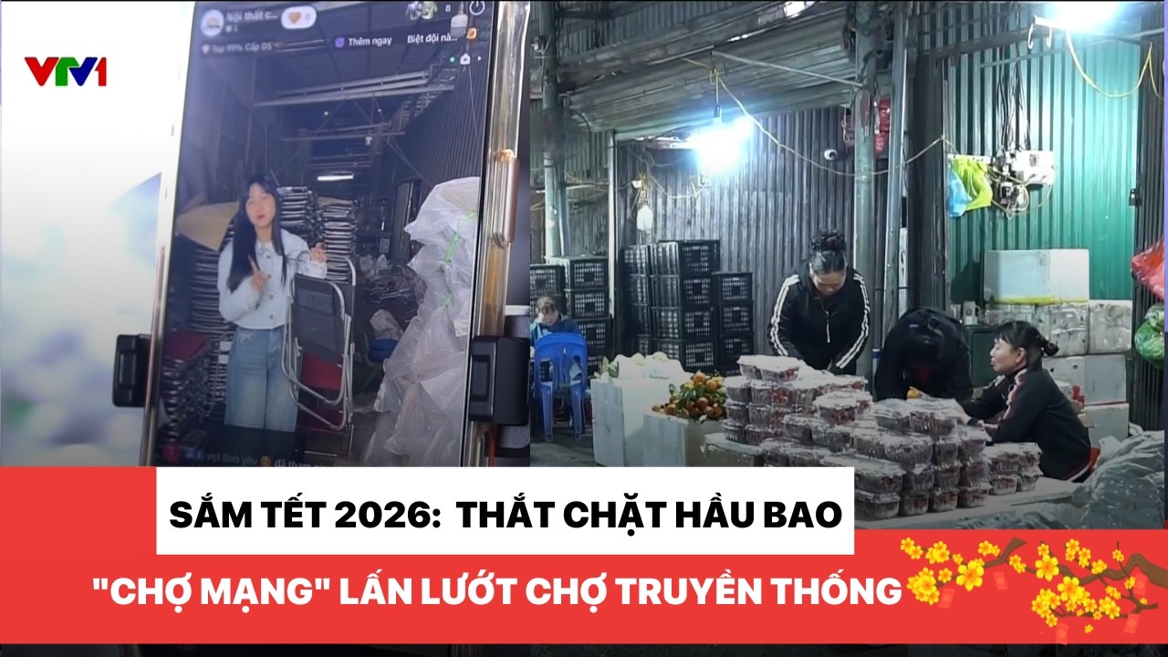 Sắm Tết 2026: Người dân thắt chặt hầu bao, 