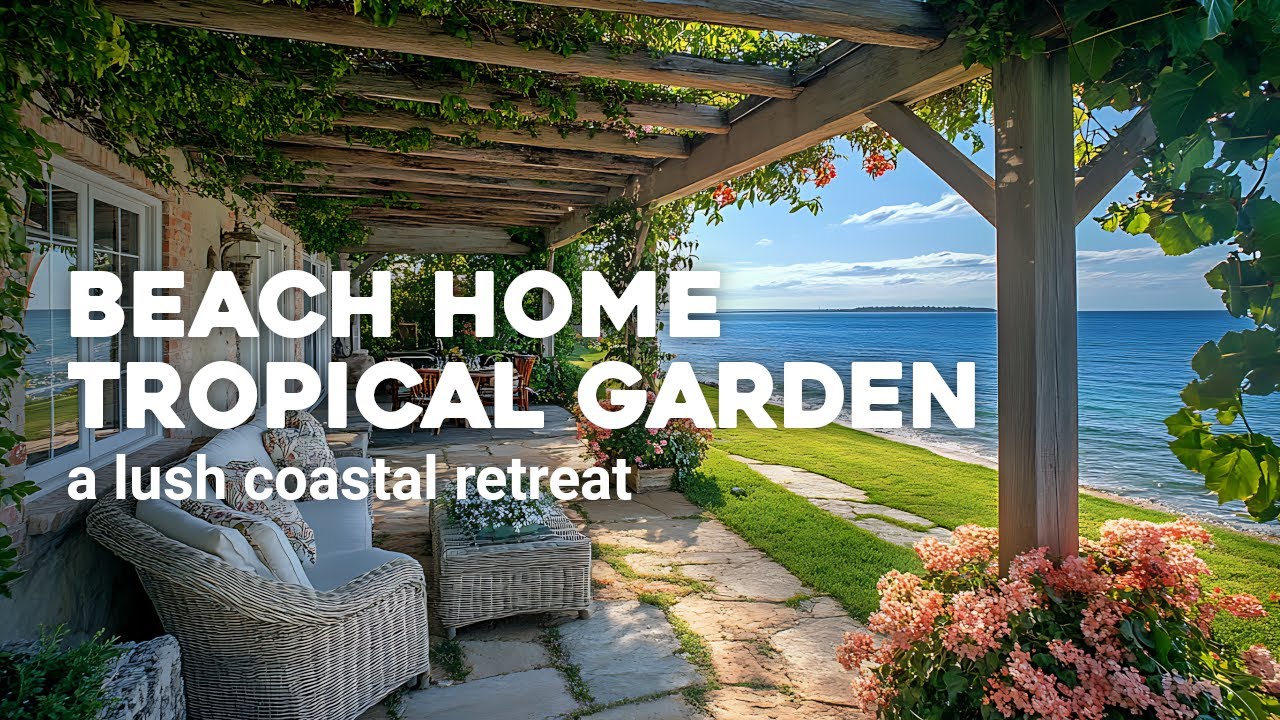 🌊🏝️ Coastal Tropical Gardens: Stunning Ideas for Your Beach Home!