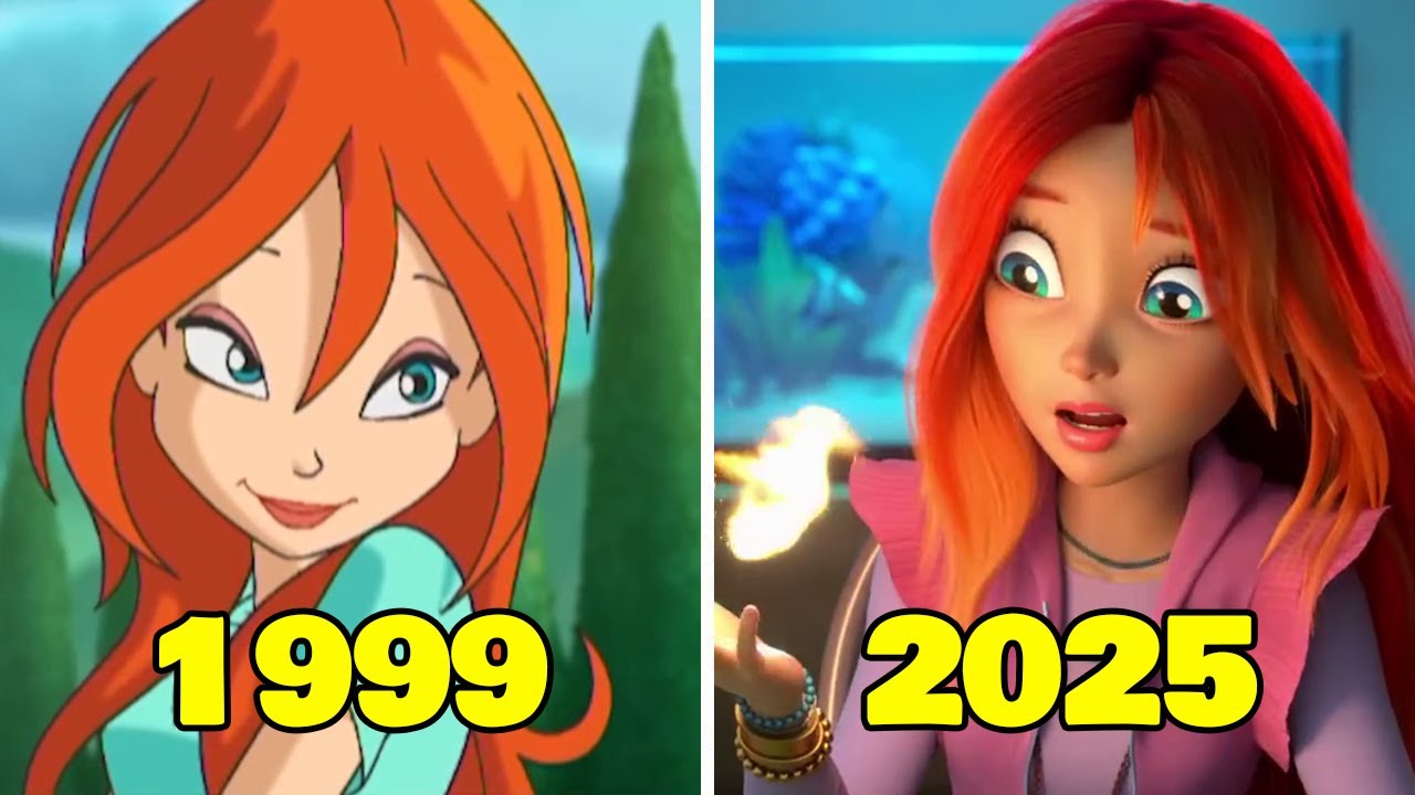 L'ÉVOLUTION DE WINX CLUB ! (1999-2025)