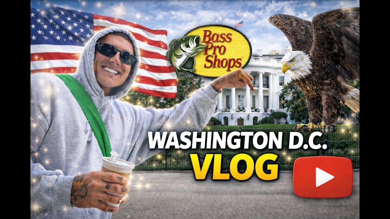 🇺🇸 WASHINGTON DC VLOG | Monuments, American History & Bass Pro Stops 🇺🇸