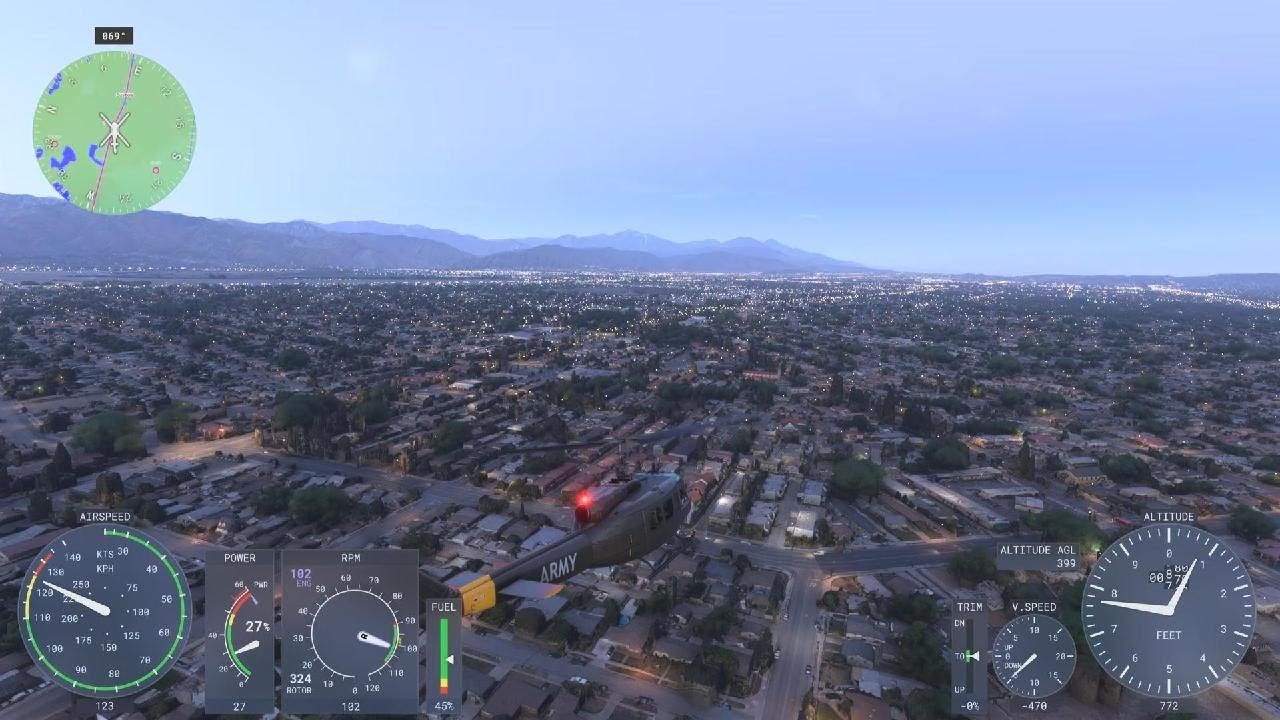 Microsoft Flight Simulator 2024 LA