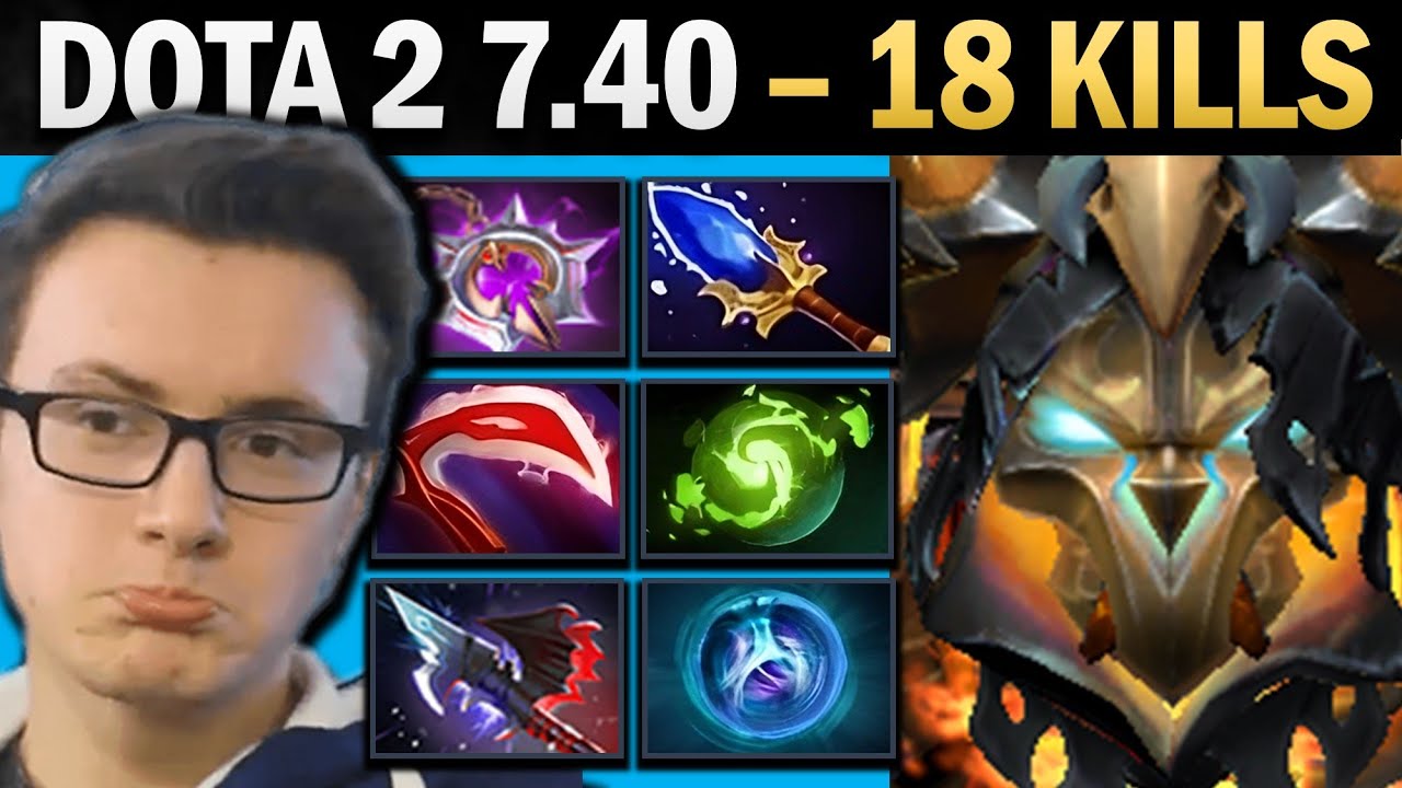 Clinkz Pro Carry with Desolator and Refresher - Dota 7.41
