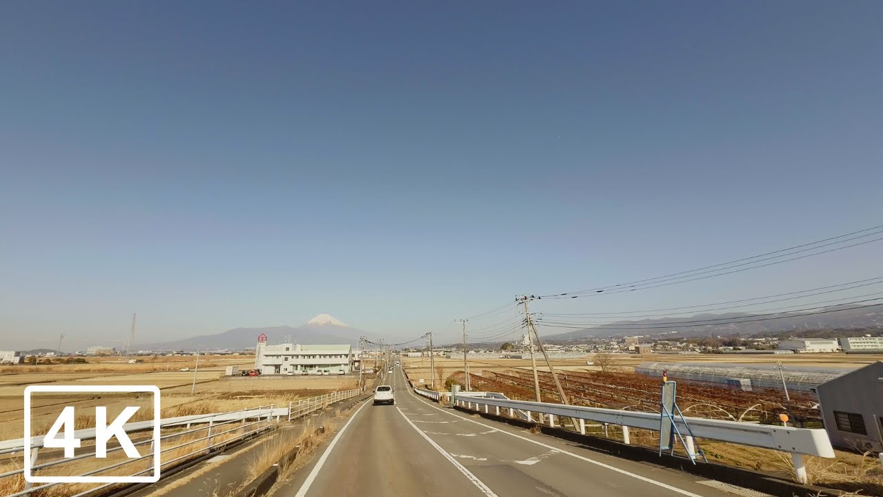 Izu Peninsula Scenic Drive #5｜Morning Coastal & Mountain Route POV【4K】