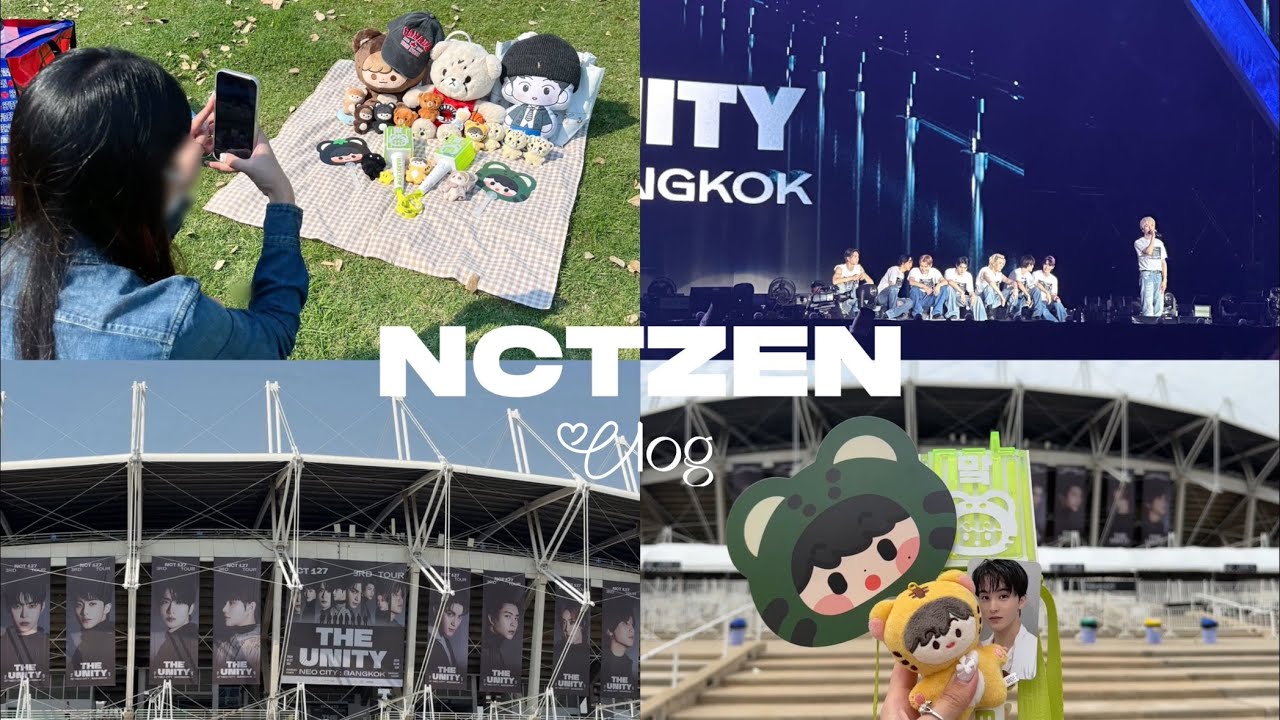 NCTZEN VLOG 🌱 The Unity in BKK | คอนเสิร์ต nct 127 ที่ไทย 🇹🇭♡